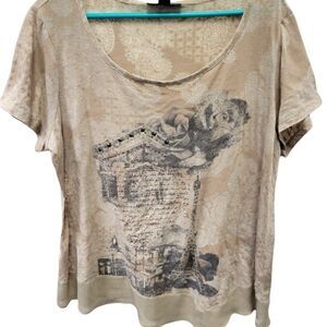 Style & Co Women's Plus Top 1X